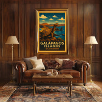 Galápagos Islands Adventure Poster