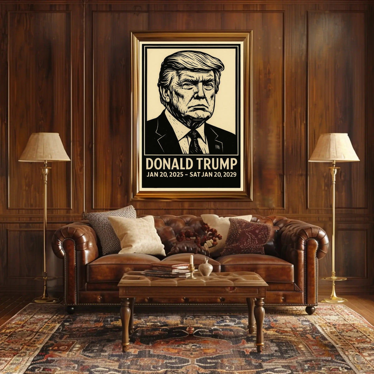 Donald Trump Presidential Term Poster