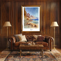 Sinai Landscape Poster PosterGoat