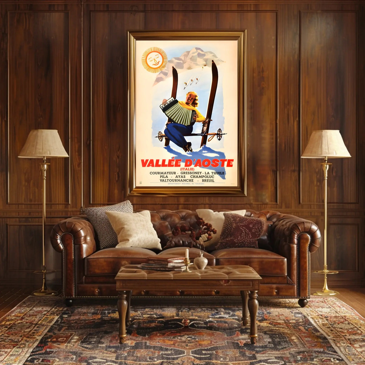 Vallée dAoste Tourism Poster