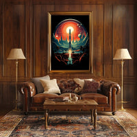 Cosmic Tower Poster