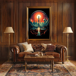 Cosmic Tower Poster