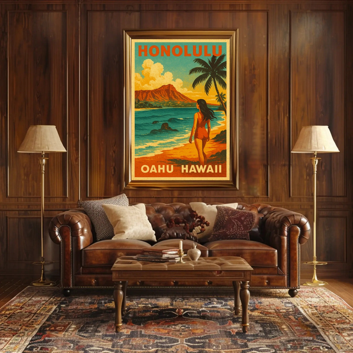 Escape to Oahu Poster