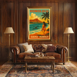 Escape to Oahu Poster