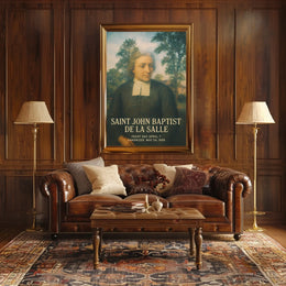 Saint John Baptist De La Salle Poster