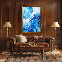 Oceanic Whirl Poster