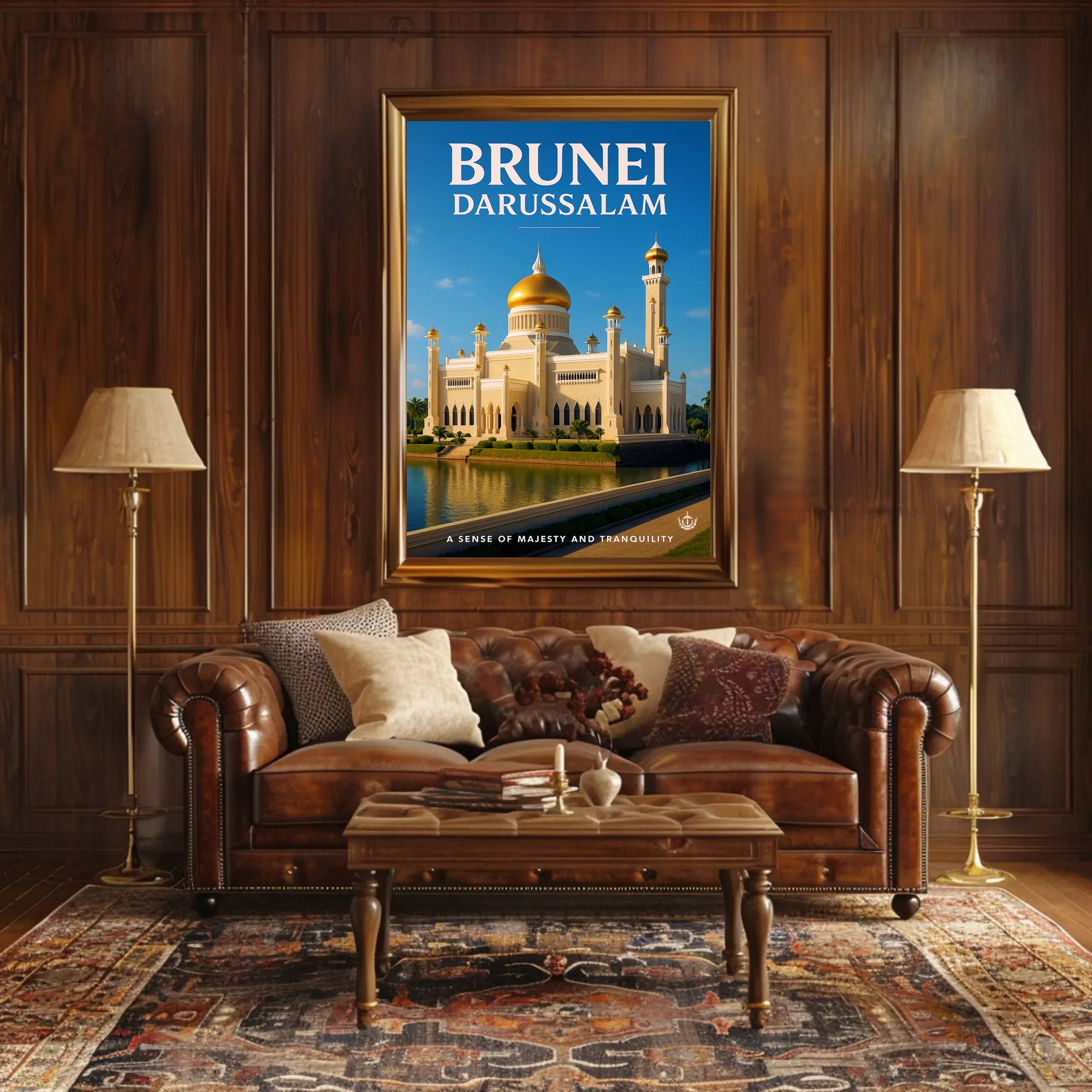 Brunei Darussalam A Sense of Majesty Poster PosterGoat