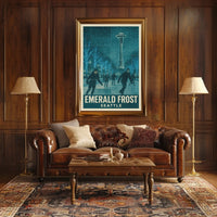 Emerald Frost Seattle Poster
