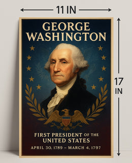 George Washington 1st President Poster PosterGoat