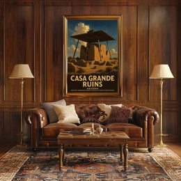 Casa Grande Ruins Poster