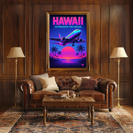 Hawaii Experience the Dream Poster PosterGoat