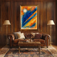 Celestial Burst Poster