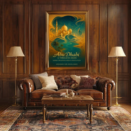 Abu Dhabi Dreamscape Poster