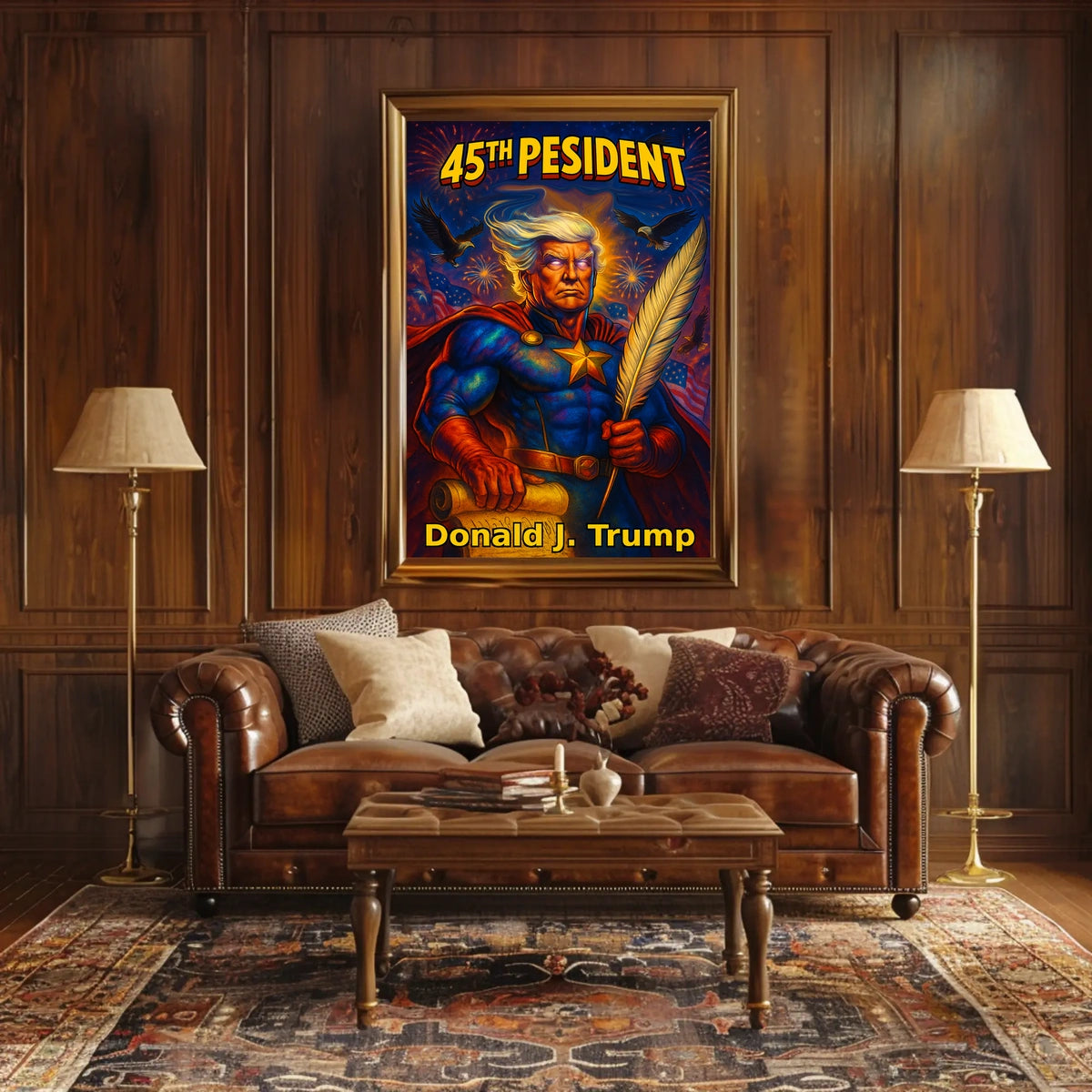 Donald J. Trump 45th President Poster