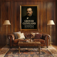 Grover Cleveland 24th President Poster