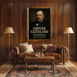 Grover Cleveland 24th President Poster