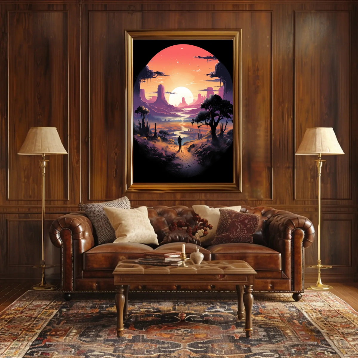 Journey Through The Desert Poster
