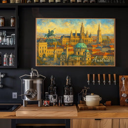 Viennas Architectural Splendor Poster