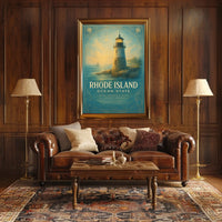Rhode Island Ocean State Poster