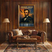 Abraham Lincoln Legacy of Leadership Poster