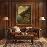Amalfi Coast Scenic Beauty Poster