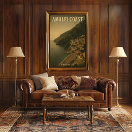Amalfi Coast Scenic Beauty Poster