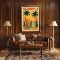 Fly to California Poster