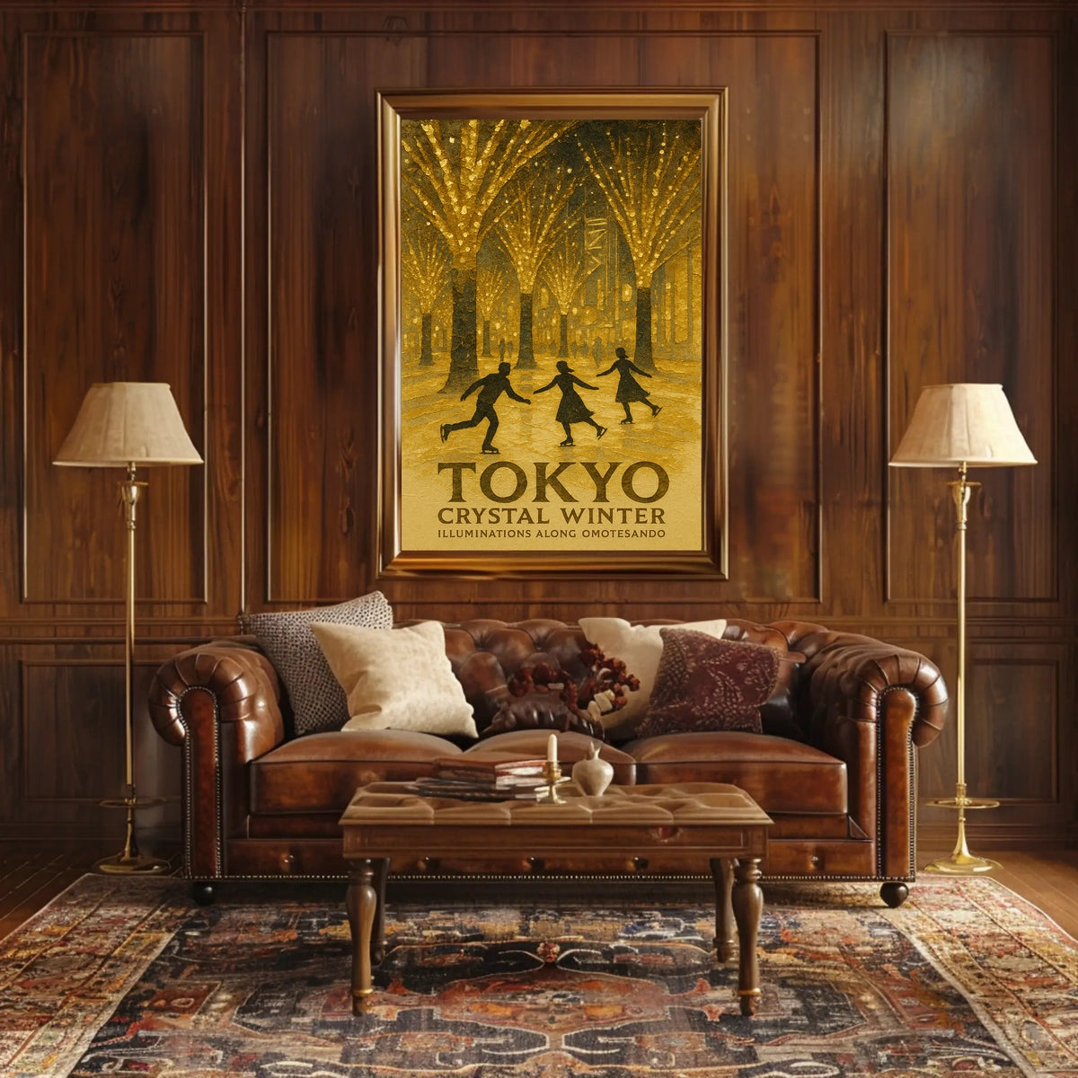 Tokyo Crystal Winter Poster