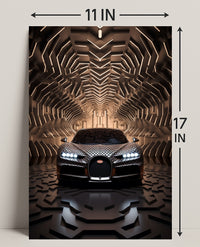 Futuristic Elegance Poster
