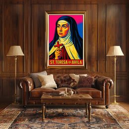 St. Teresa Of Avila Poster