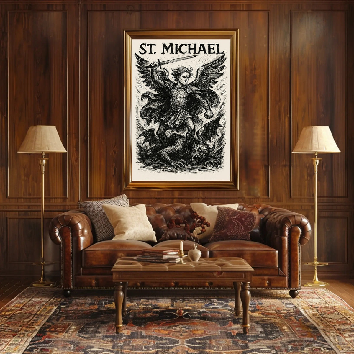 St. Michael The Archangel Poster