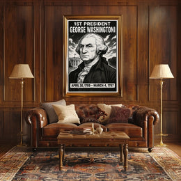 George Washington 1St President Poster