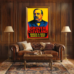 Grover Cleveland Presidential Term Poster