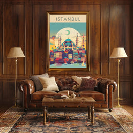 Vibrant Istanbul Poster