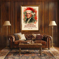 Thomas Jefferson Stylized Historical Presidential Poster