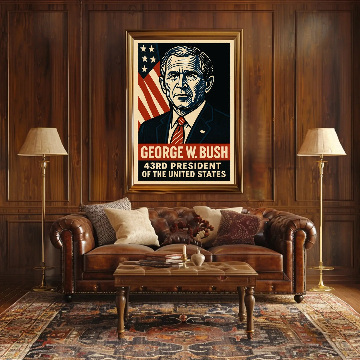 George W. Bush 43Rd President Poster