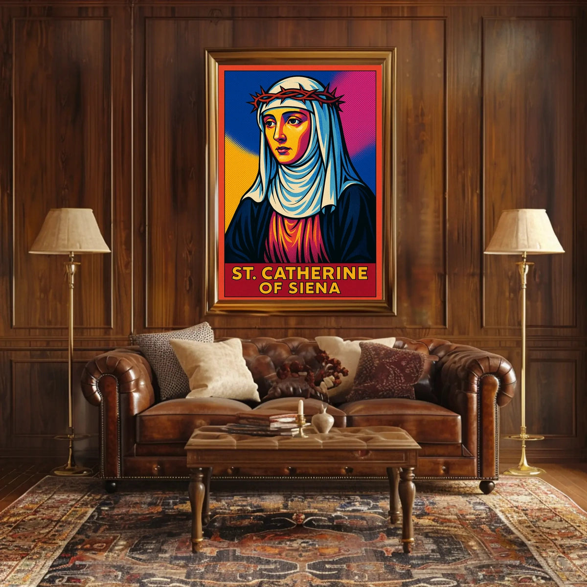 St. Catherine Of Siena Poster