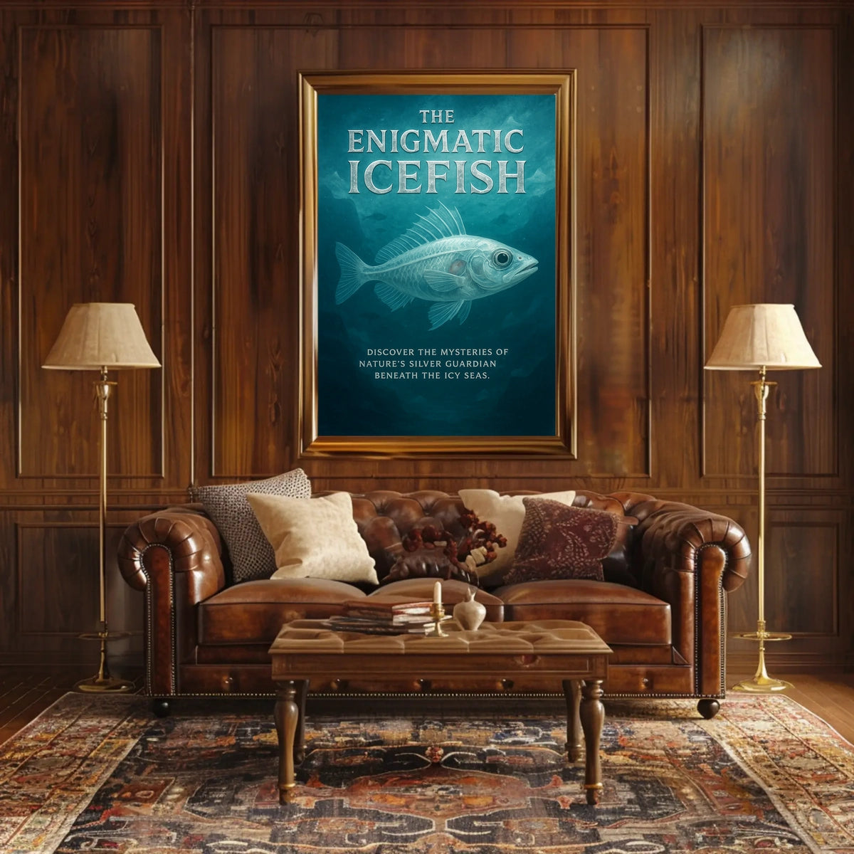The Enigmatic Icefish Poster