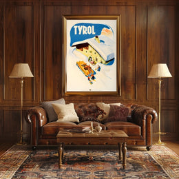 Winter In Tyrol Poster