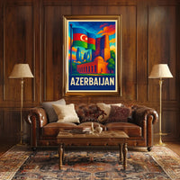 Azerbaijan A Vibrant Heritage Poster