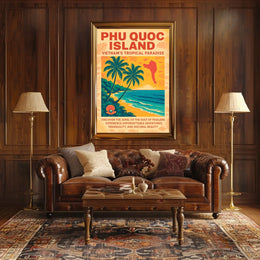 Phu Quoc Island Vietnams Tropical Paradise Poster
