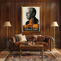 Gerald Ford 38th President of the United States Reflections Poster