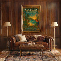 Seychelles Jewel of the Indian Ocean Poster