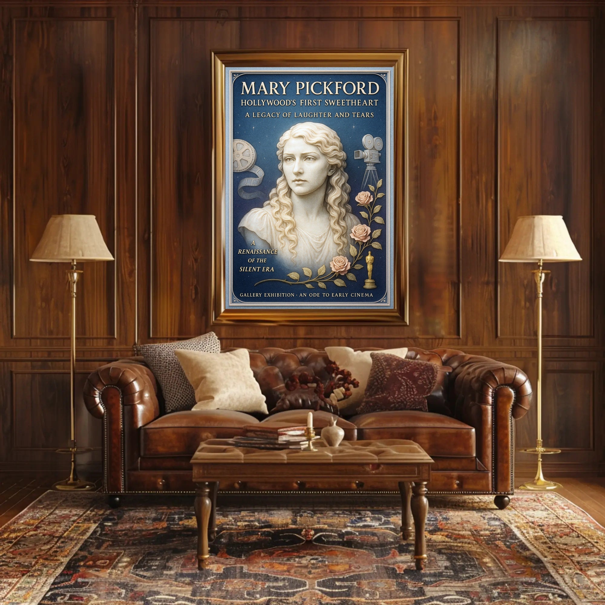 Mary Pickford Hollywood’s First Sweetheart Poster PosterGoat