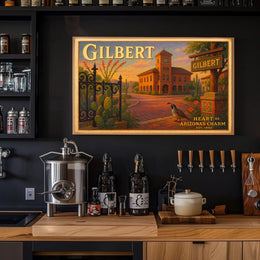 Gilbert Heart of Arizona Charm Poster