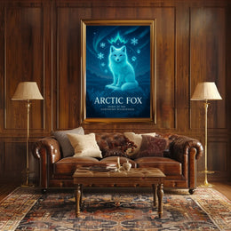 Arctic Fox Spirit of the Northern Wilderness Poster