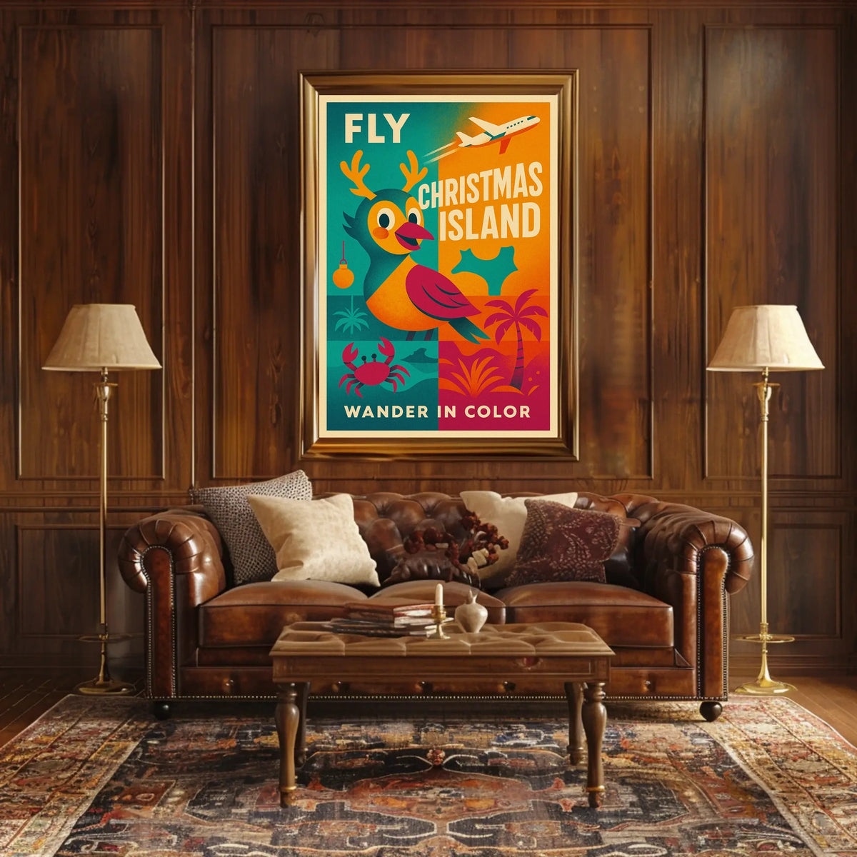 Fly to Christmas Island Poster