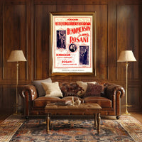 Vintage Vaudeville Performers Poster - Cultural or Heritage Poster