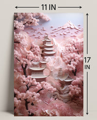 Cherry Blossom Dreamscape Poster