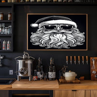 Cool Santa Vibes Poster